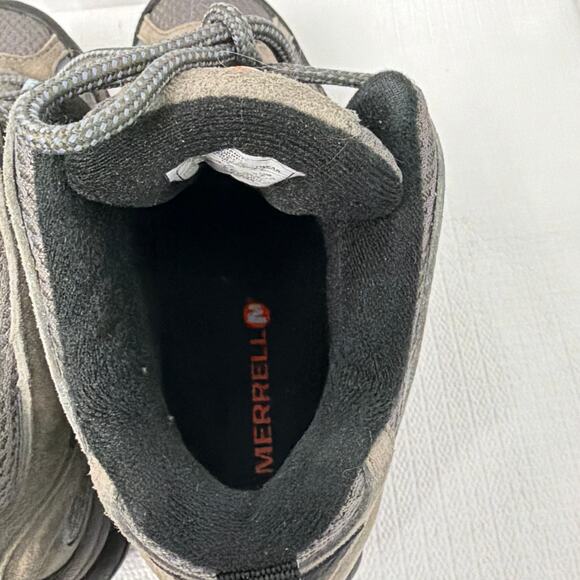 Merrell Moab 2 Mid Waterproof Shoes Womens Size 7 Vibram Granite Gray - Picture 5 of 10